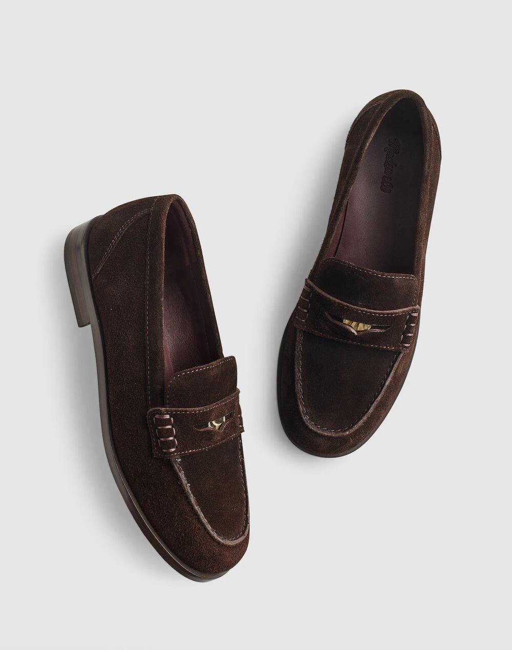 NWOT Madewell The Grayson Penny Loafer Dark Carob Brown 7.5